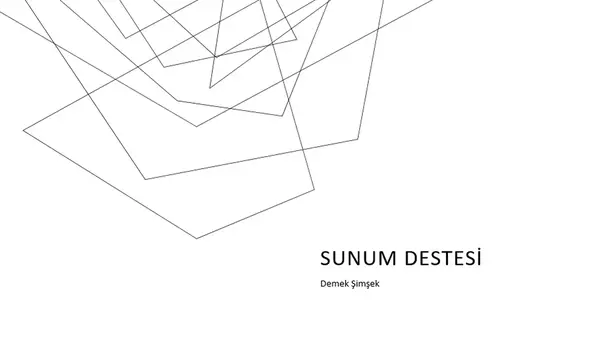 Minimalist satış tanıtımı modern-simple