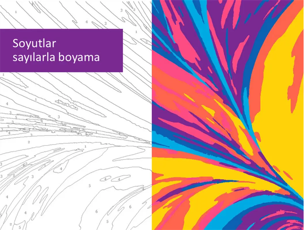Soyutlamalar sayılarla boyama