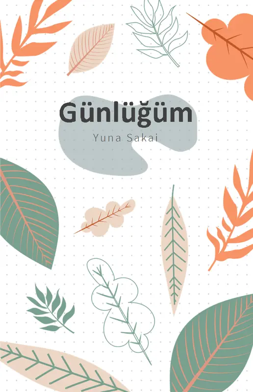 Madde işaretli günlük organic boho