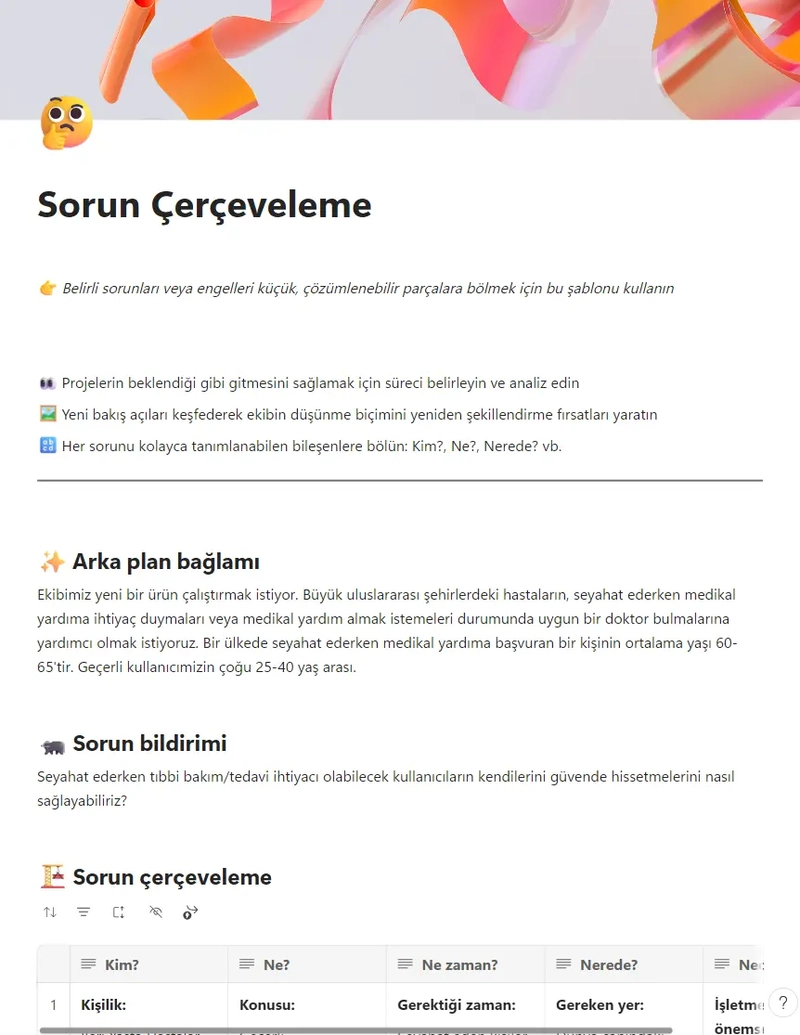 Sorun Çerçeveleme