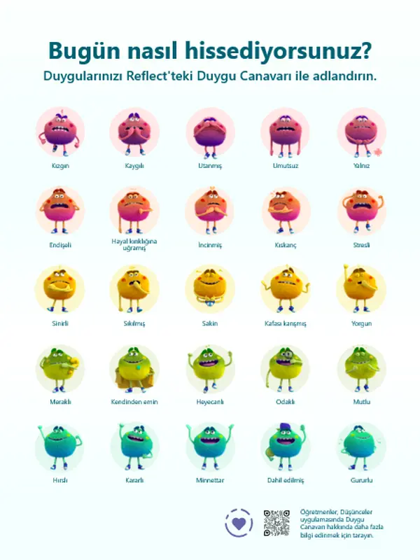 Duygu Canavarı ile duygu dünyasında gezinme whimsical-color-block