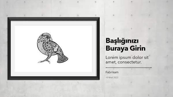 Sanat albümü  modern simple