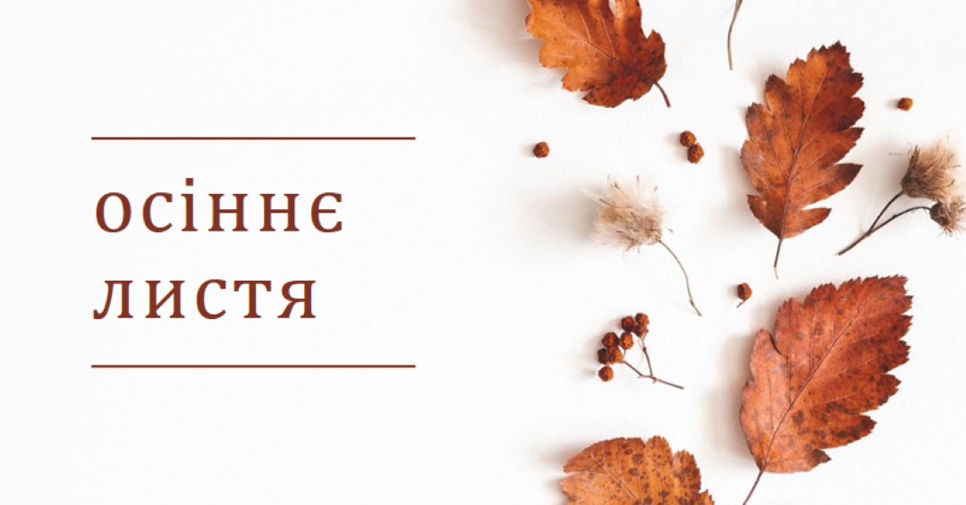 Листя впало white modern-simple