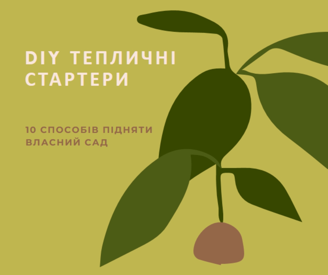 Підняти власний сад green modern-color-block