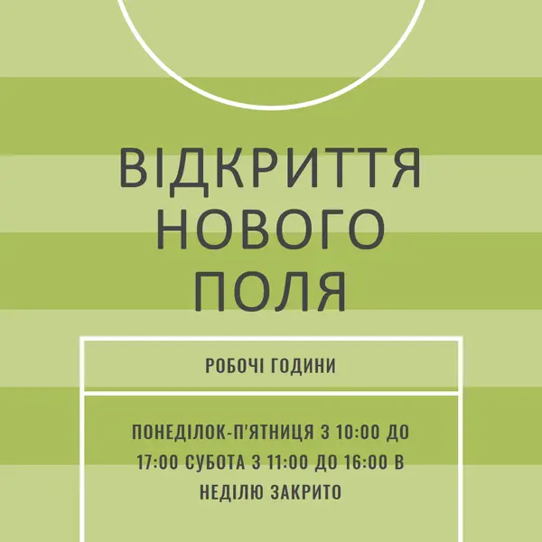 Цілі поля green modern-geometric-&-linear