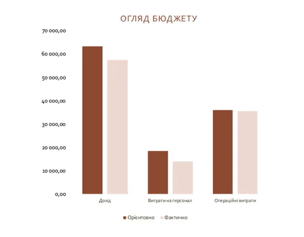 Бізнес-бюджет modern simple