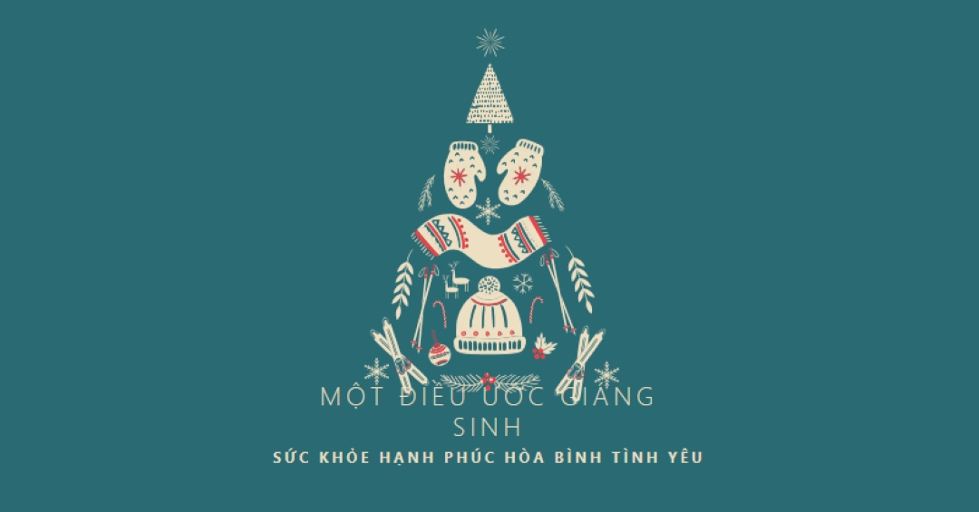 Tất cả những gì tôi muốn cho Giáng sinh green modern-simple