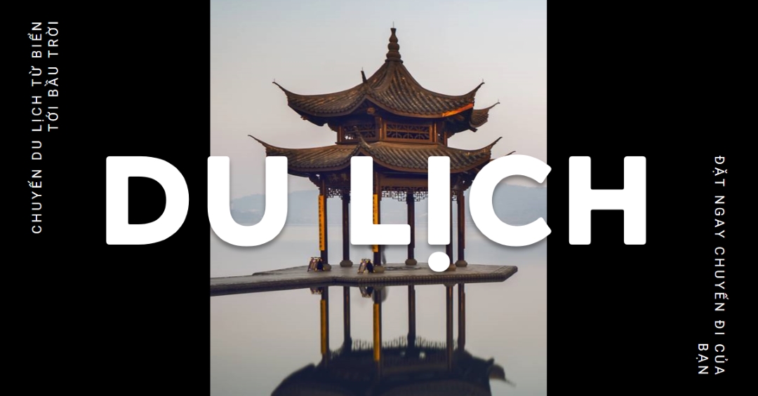 Ngôi chùa phản chiếu black modern-bold