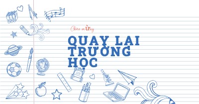 Hành động lớp học white whimsical-line