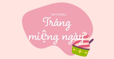 Tươi nướng vui vẻ pink whimsical-line