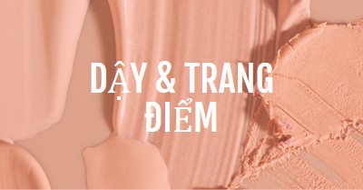 Thức dậy & trang điểm pink modern-simple