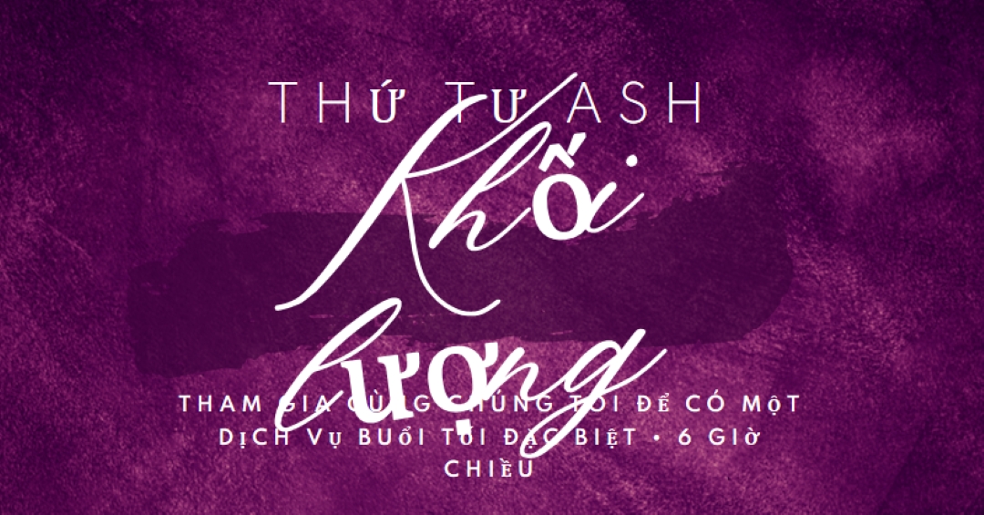 Ash thứ tư Khối lượng purple modern-simple