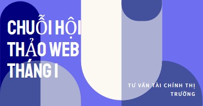 Chuỗi hội thảo web tháng 1 blue modern-bold