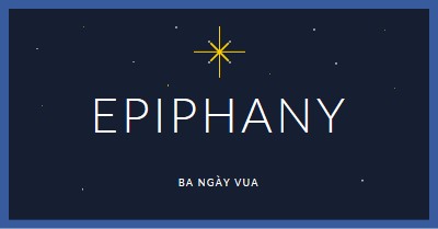 Quan sát Epiphany blue modern-simple