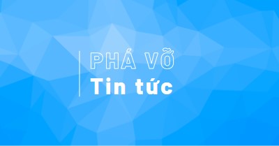 Phá vỡ lớn blue modern-bold