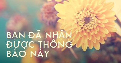 Cánh hoa thịnh vượng yellow modern-simple