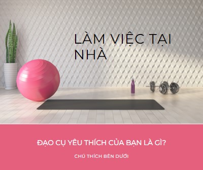 Làm việc tại nhà gray modern-bold