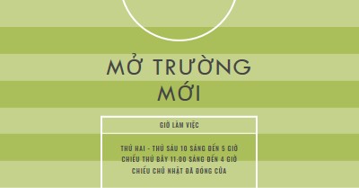 Mục tiêu trường green modern-geometric-&-linear