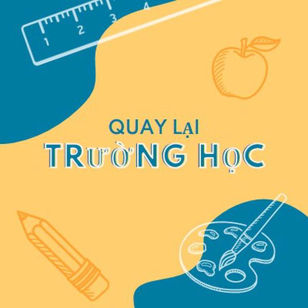 Tuyệt cho trường học yellow modern-geo-&-linear