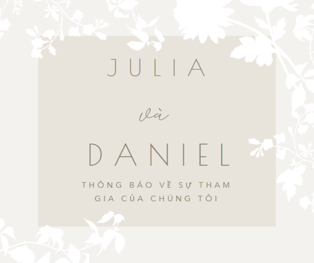 Khu vườn của tình yêu gray vintage-botanical