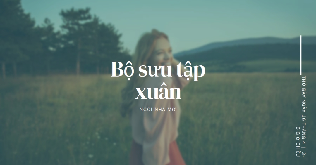 Đồng cỏ mùa xuân green modern-simple