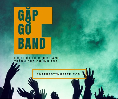 Band cùng nhau green modern-bold