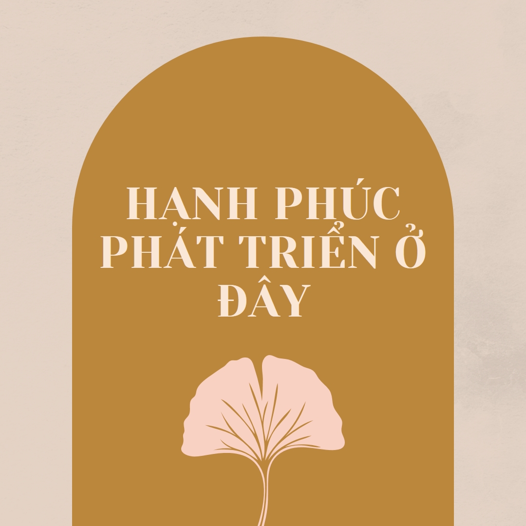 Hạnh phúc phát triển ở đây gray organic-boho