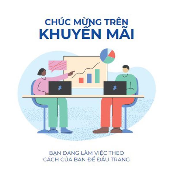 Chúc mừng chương trình khuyến mãi white whimsical-line