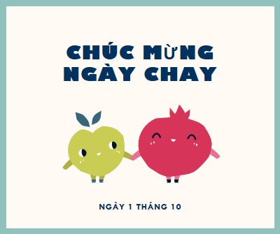 Chúc mừng Ngày Chay white whimsical-line