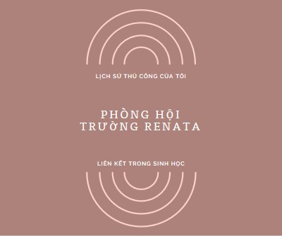 Thiết kế nghệ thuật pink organic-boho