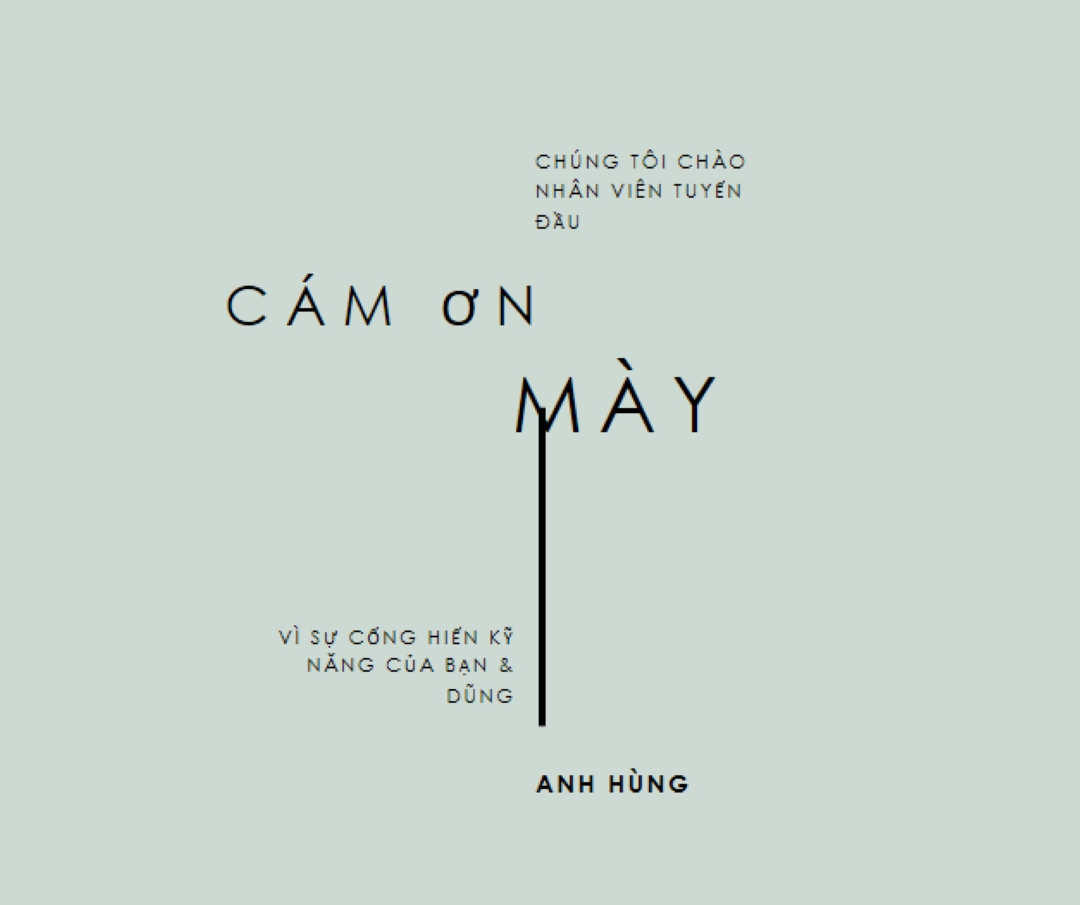 Chúng tôi chào bạn gray modern-simple