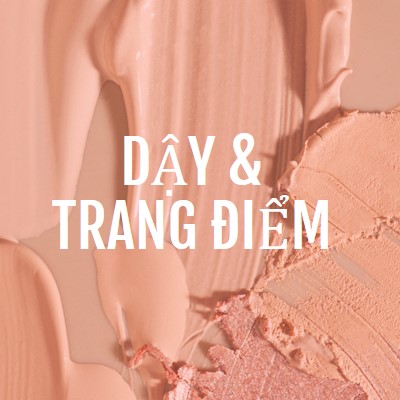 Thức dậy & trang điểm pink modern-simple