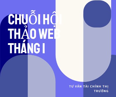 Chuỗi hội thảo web tháng 1 blue modern-bold