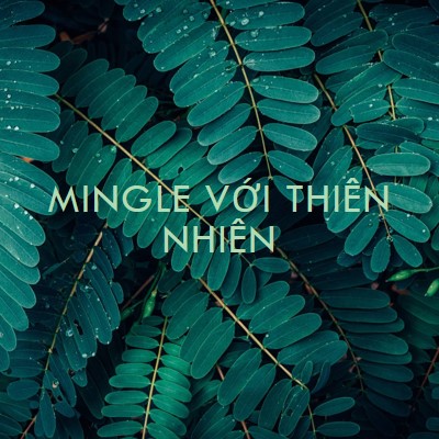 Mingle với thiên nhiên green modern-simple