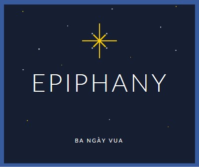 Quan sát Epiphany blue modern-simple