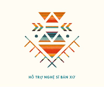 Hỗ trợ nghệ sĩ bản địa white modern-geometric-&-linear