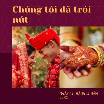 Chúng tôi đã trói nút red modern-simple