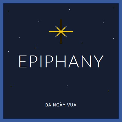 Quan sát Epiphany blue modern-simple