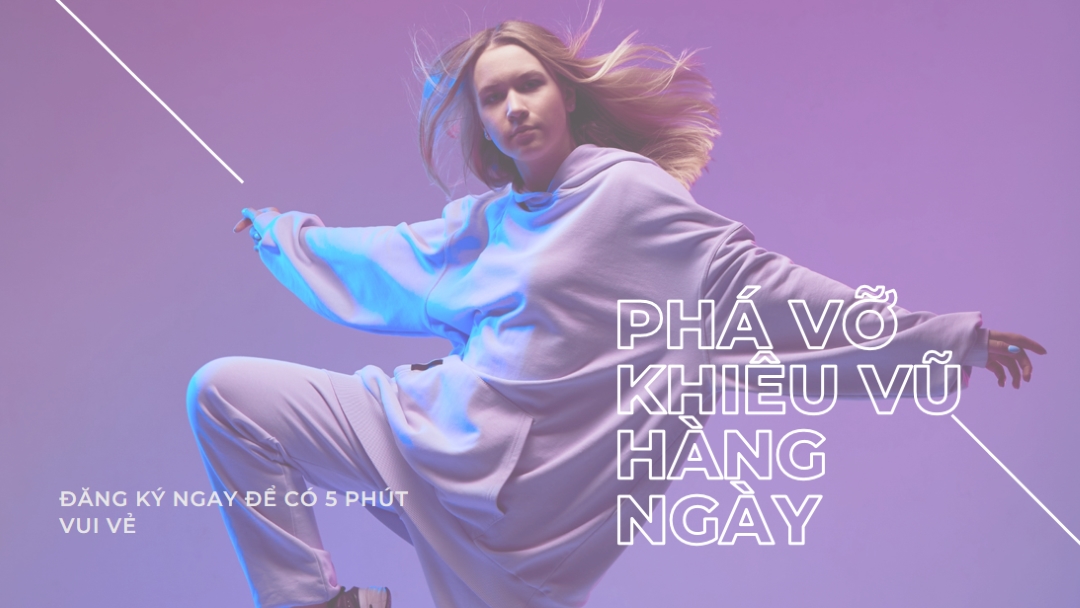 Nhịp điệu dân tộc purple modern-bold