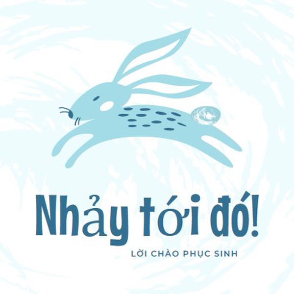 Hãy nhảy đến đó blue whimsical-color-block