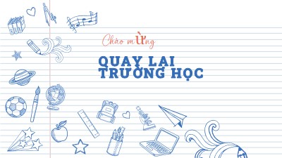 Hành động lớp học white whimsical-line