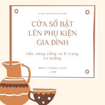 Phụ kiện cần thiết orange organic-boho