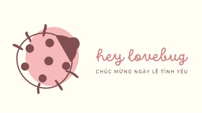 Xin chào con bọ tình yêu white whimsical-line