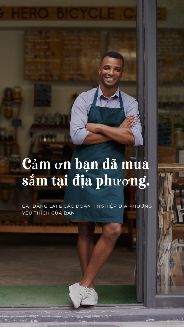 Ký hiệu chào mừng brown modern-simple