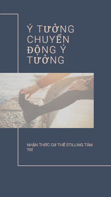 Kéo giãn cuối cùng blue modern-simple