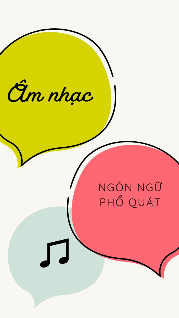 Ngôn ngữ âm nhạc white whimsical-line