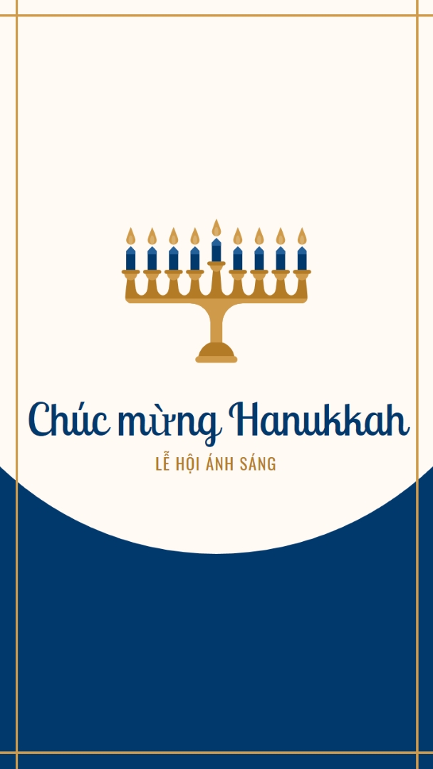 Menorah aura white modern-color-block