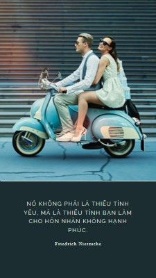 Đánh tôi đi blue modern-simple