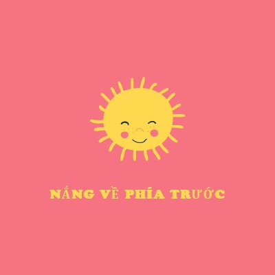 Trạng thái ánh nắng pink vintage-retro