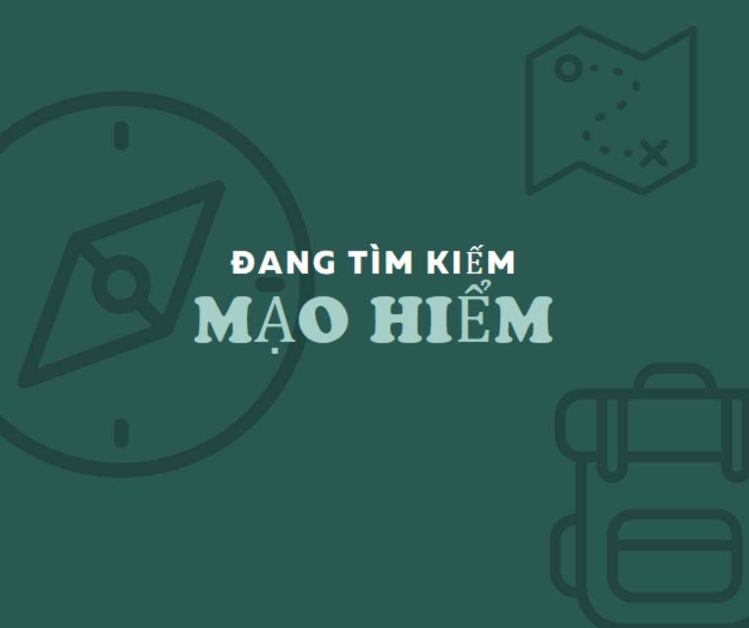 Chúng ta hãy đi lạc green modern-bold